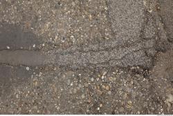 Photo Textures of Asphalt Damaged